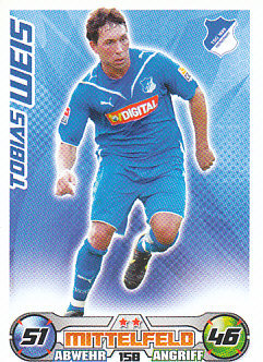 Tobias Weis TSG 1899 Hoffenheim 2009/10 Topps MA Bundesliga #158